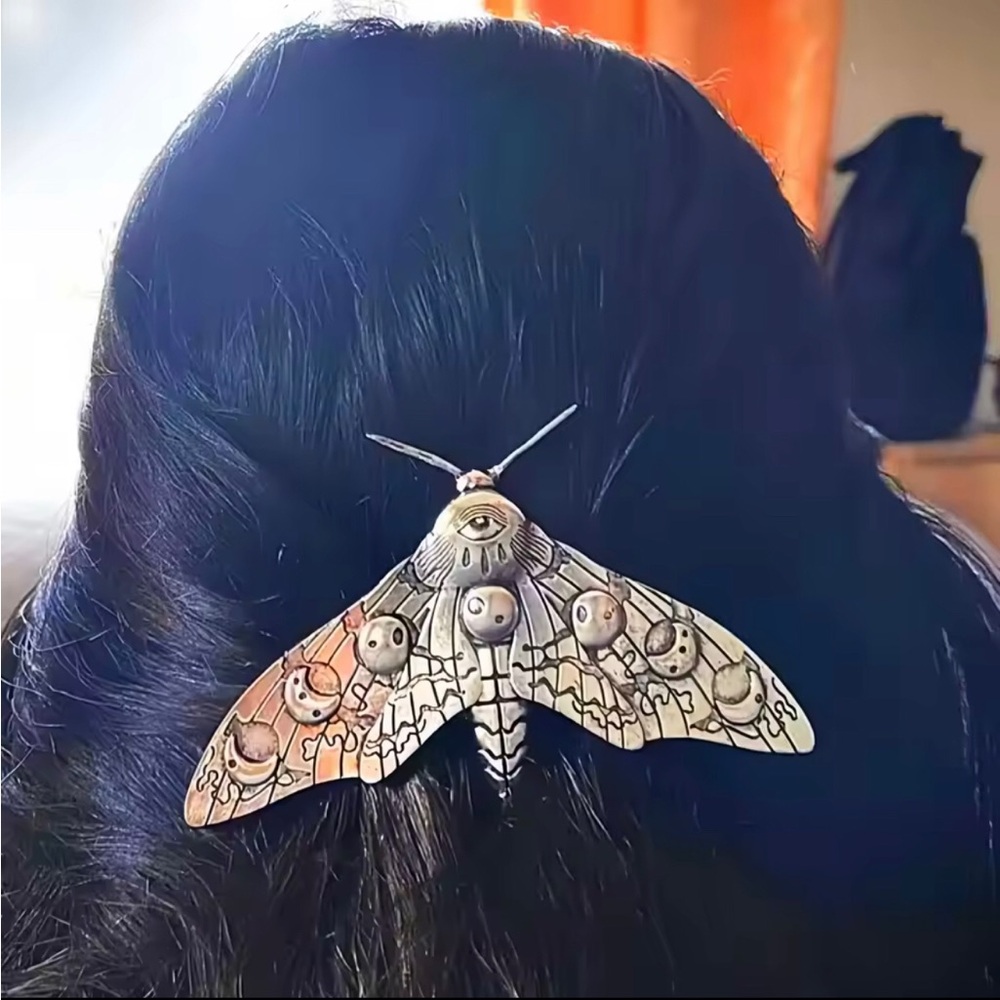 Decorative Moth Hair Clip